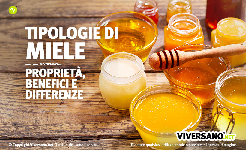 Immagine di contenitori contenenti miele di vario tipo