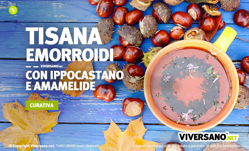 Immagine di una tazza piena e castagne disposte sopra un tavolo