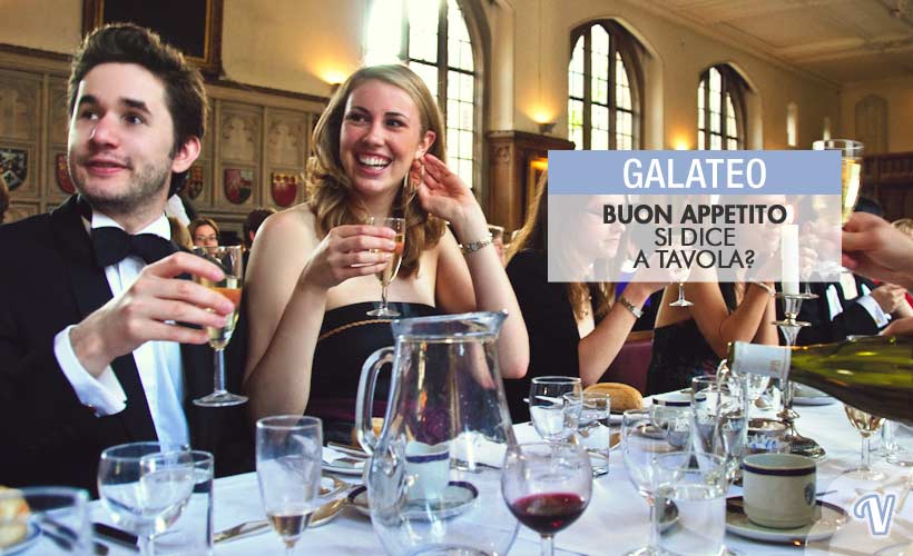 Buon appetito, si dice?