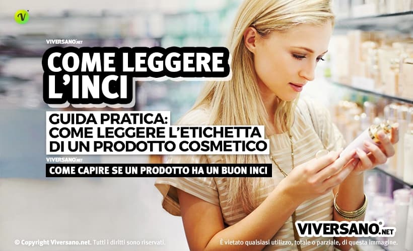 Imparare a leggere l’etichetta di un prodotto cosmetico