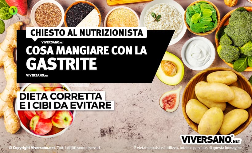 Cibi misti utili contro la gastrite