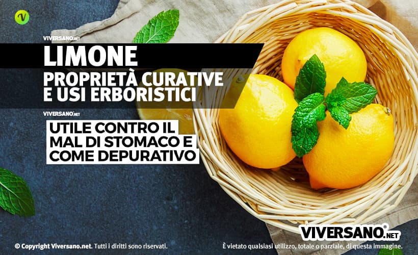 Limone a scopo terapeutico