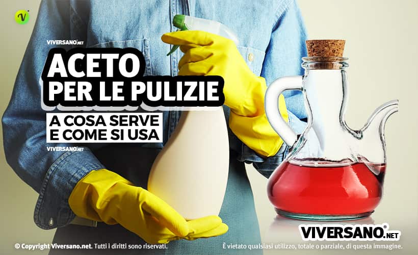 Aceto per pulire casa
