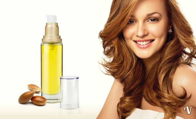 olio di argan per capelli