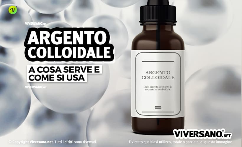 Aegento colloidale in gocce