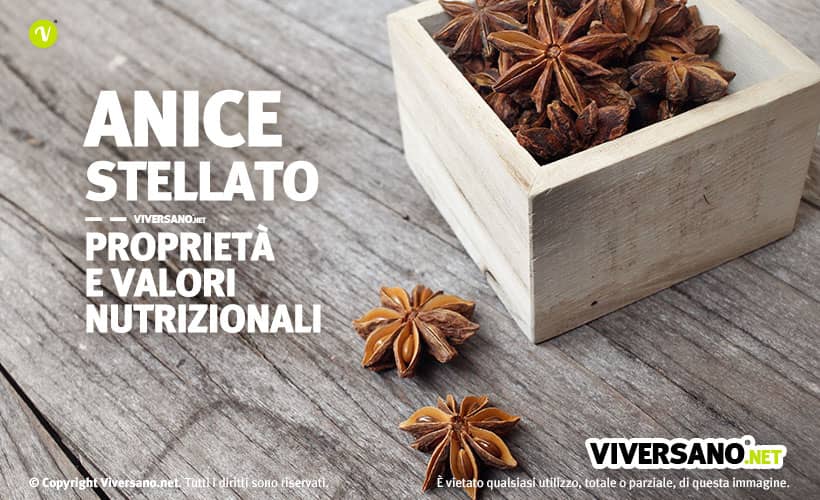 Bacche di anice stellato sopra un tavolo