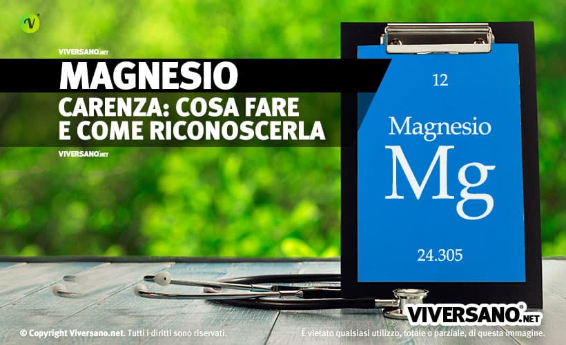 Carenza di magnesio