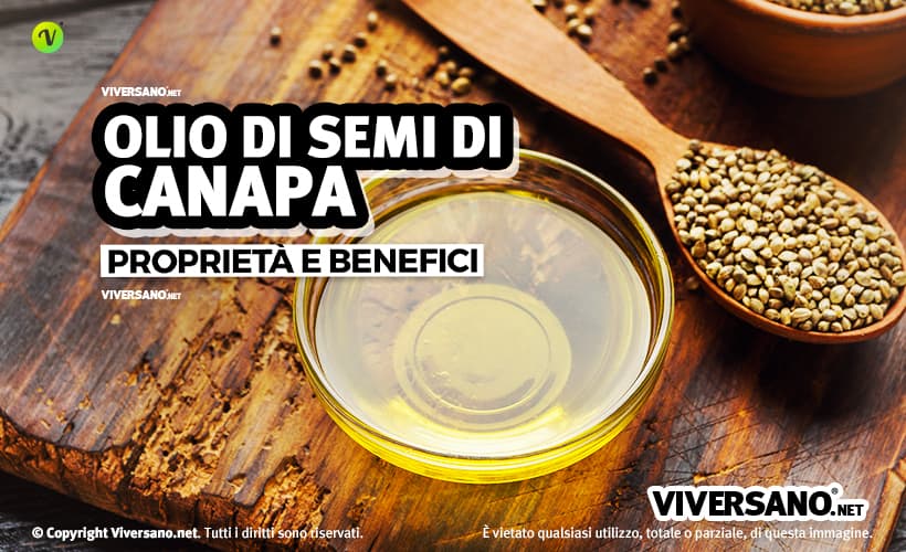 Olio di semi di canapa sfuso in contenitore di vetro