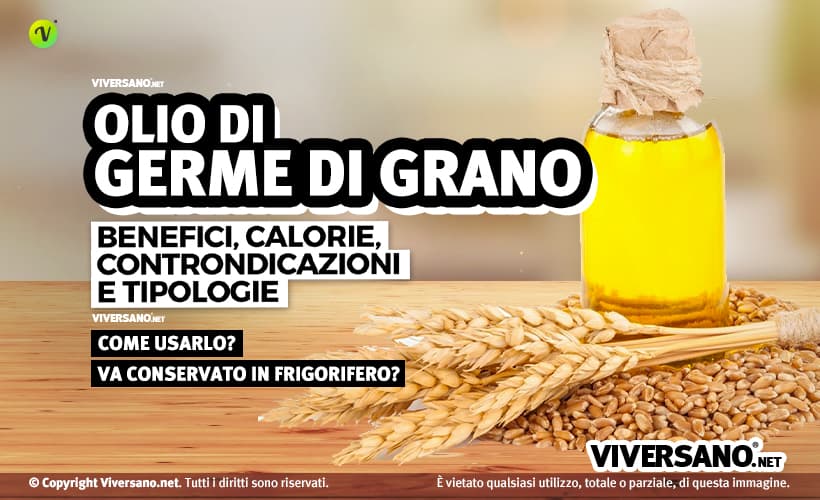 Olio di germe di grano liquido in boccetta di vetro
