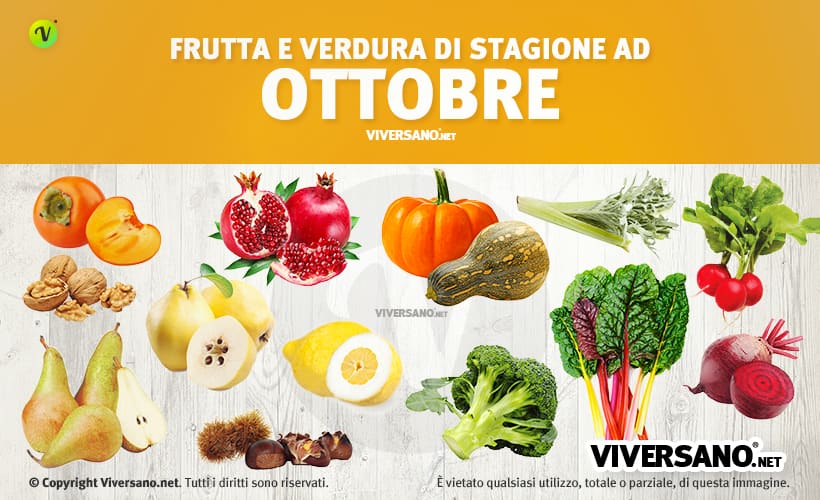 Copertina dell'articolo - Alimenti di stagione a ottobre