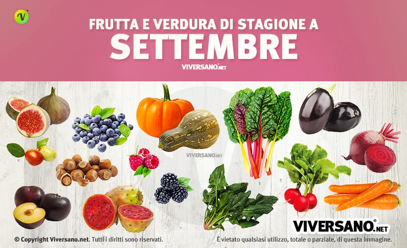 Copertina dell'articolo - Alimenti di stagione a settembre