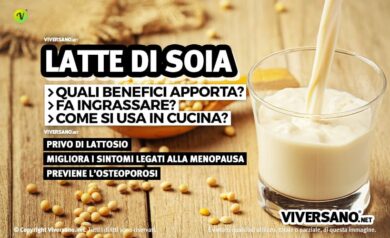 Latte di soia fatto in casa in un bicchiere di vetro