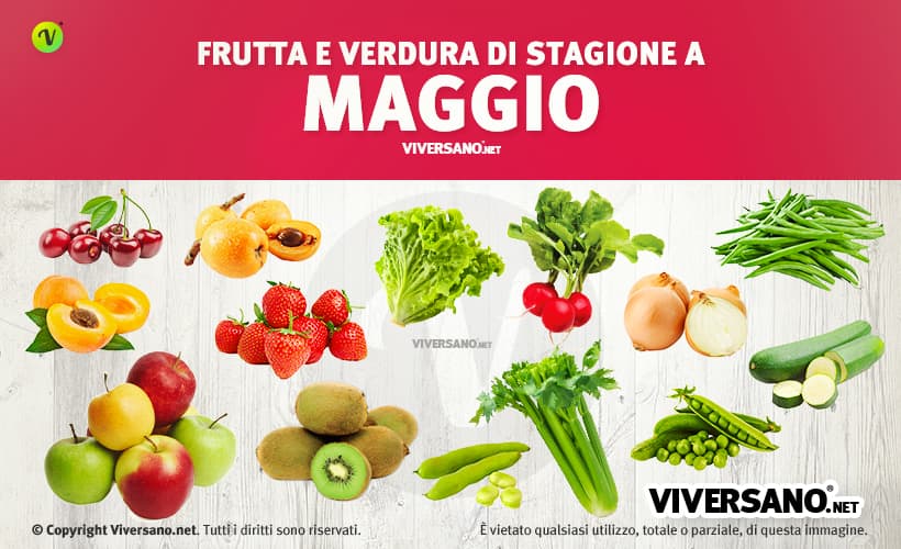 Copertina dell'articolo - Alimenti di stagione a maggio