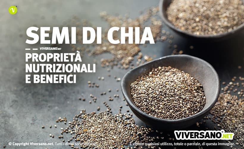 Semi di chia sfusi posti dentro una ciotola