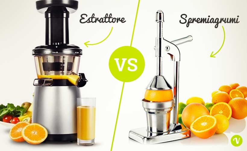 Differenze tra estrattore di succo e spremiagrumi