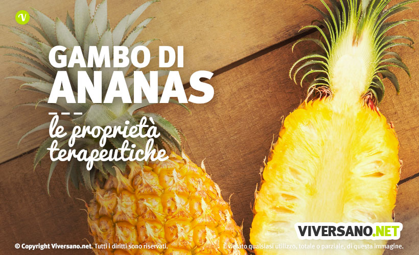 Gambo d'ananas e bromelina: proprietà e utilizzi
