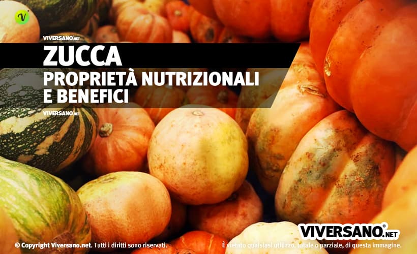 Zucca: proprietà, benefici e utilizzi