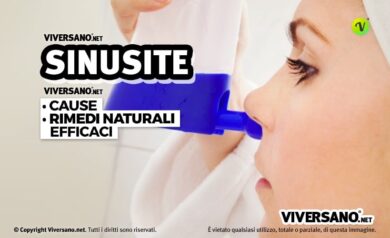 Sinusite: sintomi e rimedi naturali