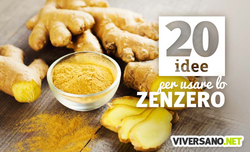 20 modi per usare lo zenzero