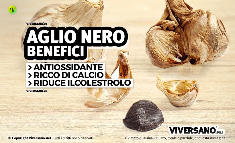 Le proprietà e i benefici dell'aglio nero