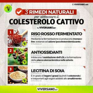 Colesterolo: 3 rimedi naturali-ViverSano