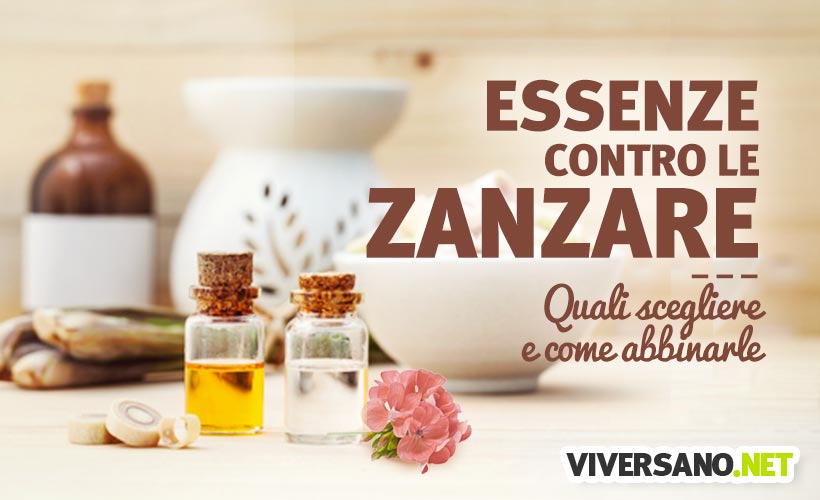 Oli essenziali utili contro le zanzare