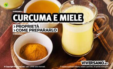 Miele e curcuma: i benefici e come usarli