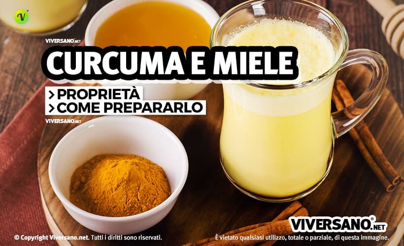 Miele e curcuma: i benefici e come usarli