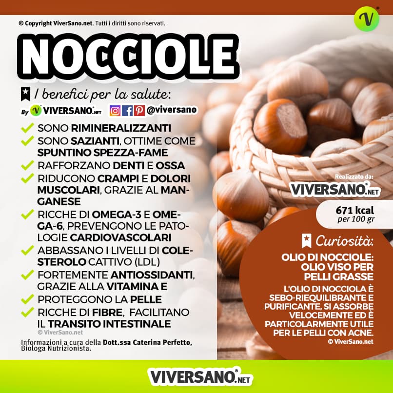 Scarica: Le proprietà delle Nocciole