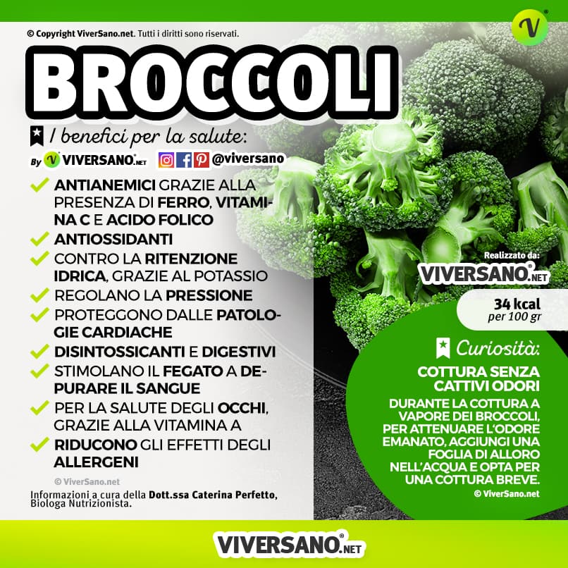 Scarica: Le proprietà dei Broccoli