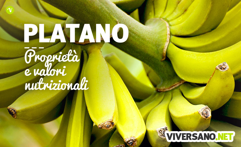 Platano: proprietà, benefici e controindicazioni