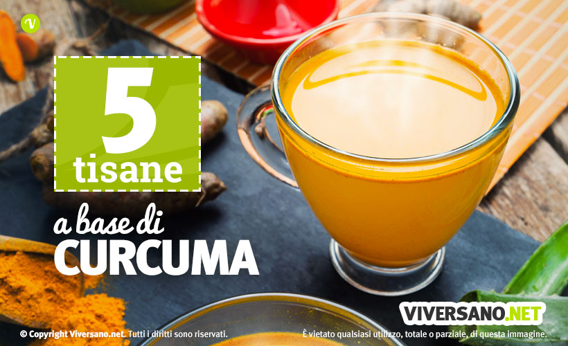 Tisana alla curcuma: 5 ricette fai da te