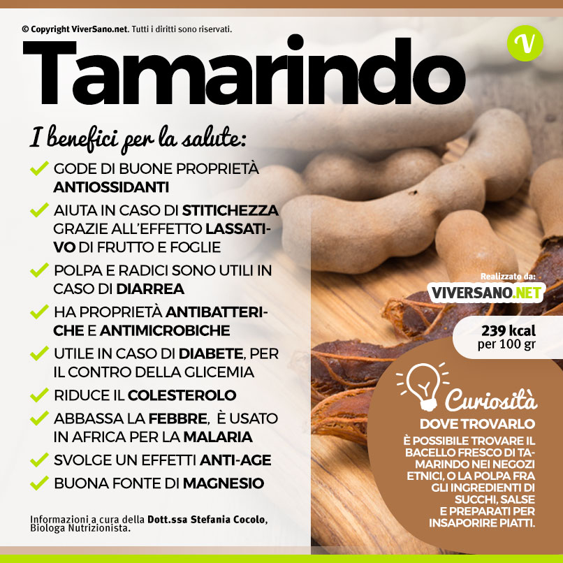 Scarica: Le proprietà del tamarindo