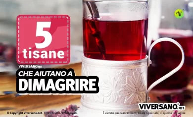 5 tisane da bere a dieta per dimagrire