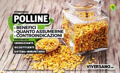 Polline di api in granuli