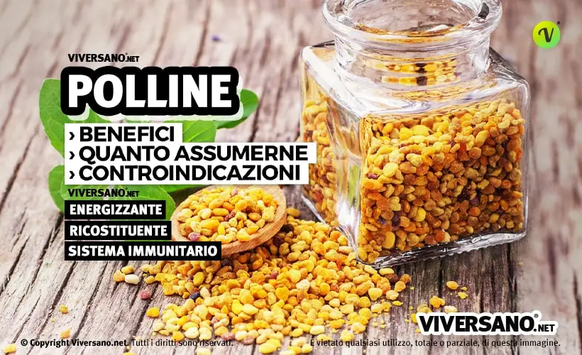 Polline di api in granuli