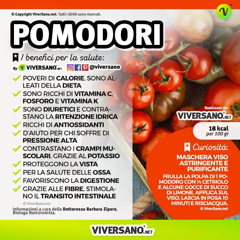 Scarica: Le proprietà dei Pomodori
