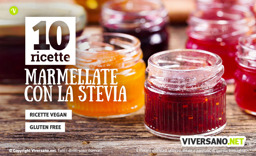 10 ricette di marmellata senza zucchero con stevia