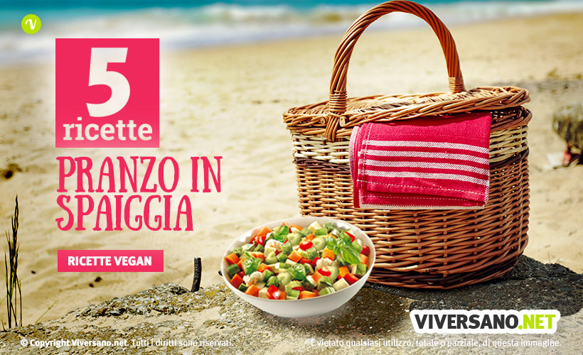 5 ricette per mangiare vegan anche in spiaggia