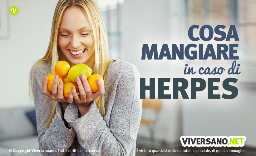 Alimentazione contro l'herpes labiale