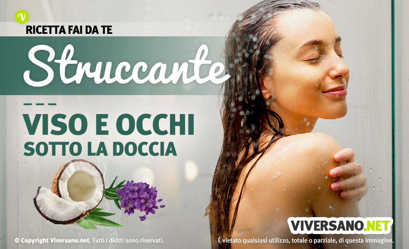 Olio struccante da usare sotto la doccia