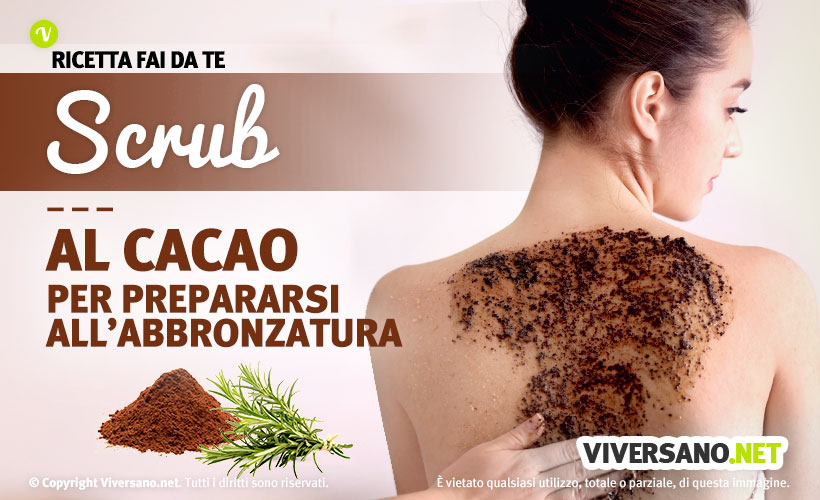 Scrub per abbronzatura