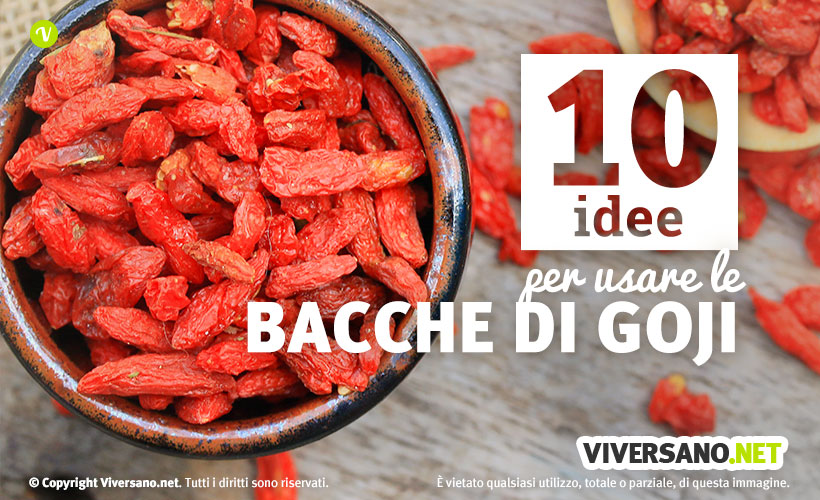 10 ricette per usare le bacche di goji in cucina