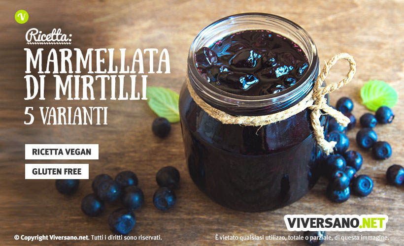 Marmellata di mirtilli: 5 ricette