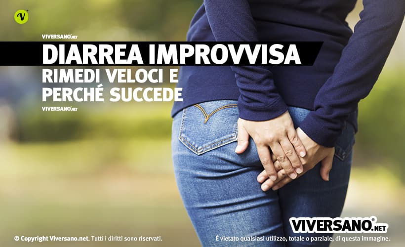 Diarrea improvvisa: i rimedi naturali