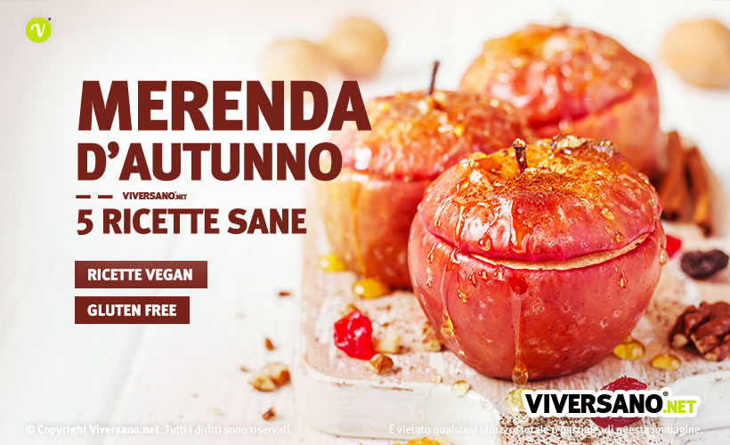 Ricette: 5 merende autunnali sane e golose