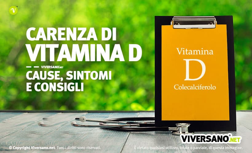 Copertina dell'articolo - carenza di Vitamina D