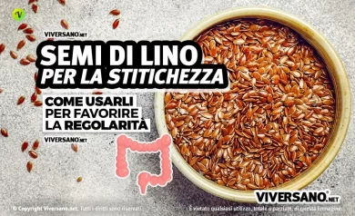 Semi di lino per combattere la stitichezza