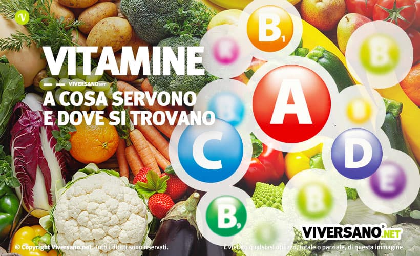 Immagine di copertina dell'articolo - Vitamine a cosa servono e dove si trovano