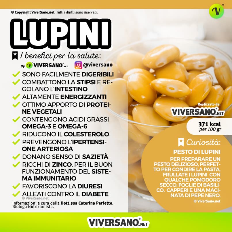 Scarica: Le proprietà dei Lupini